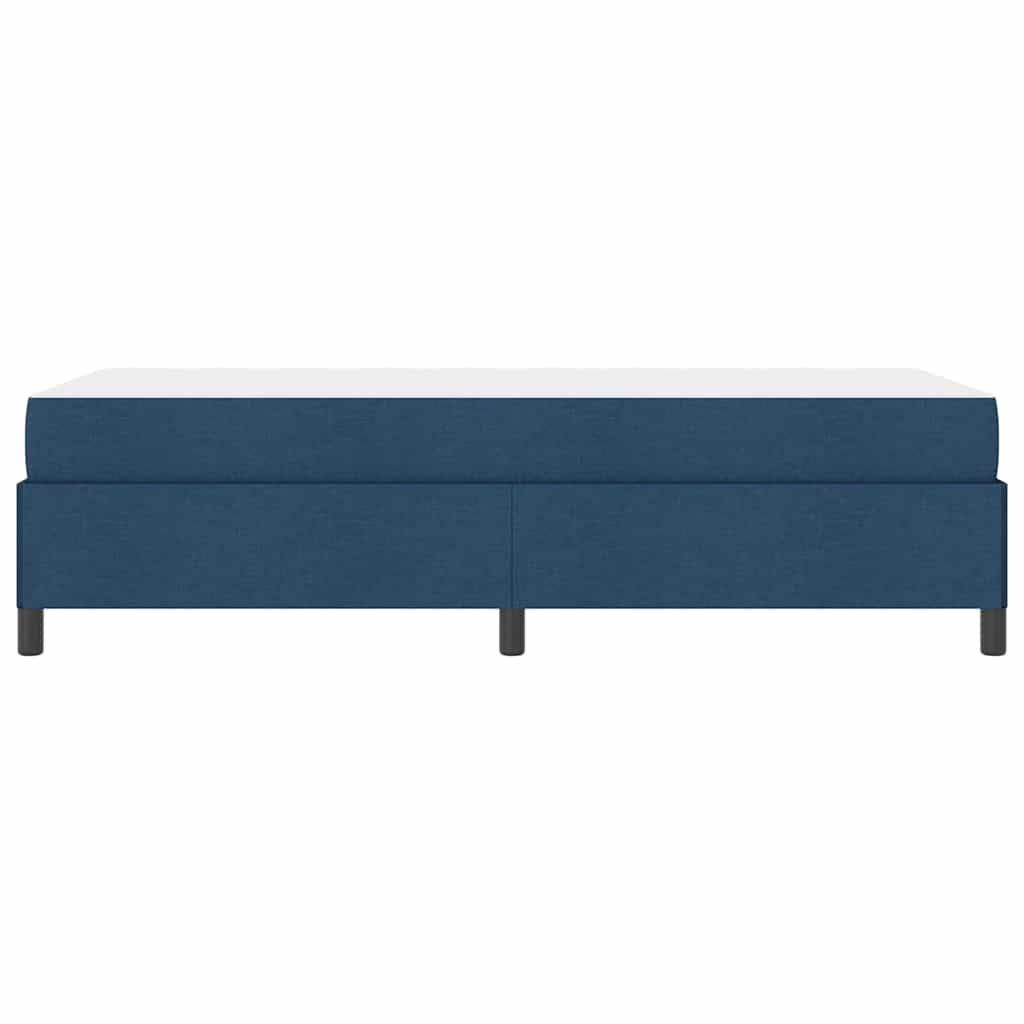 Letto a molle Blu 90 x 200 cm Tessuto