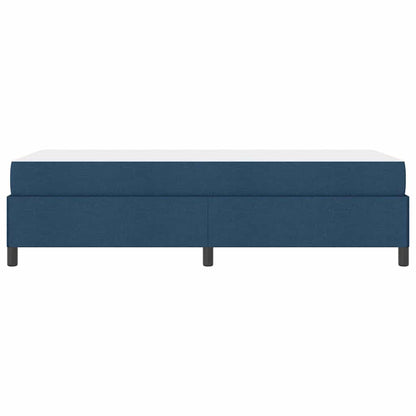 Letto a molle Blu 100 x 200 cm Tessuto