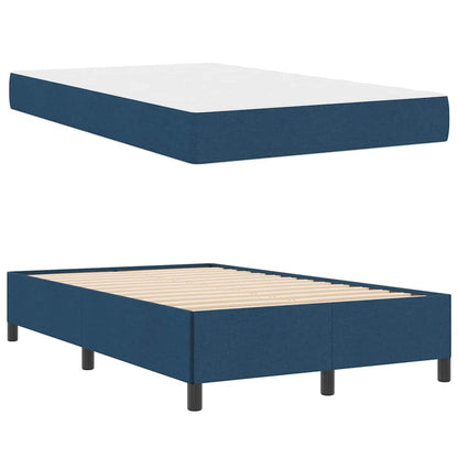 Letto a molle Blu 120 x 190 cm Tessuto | homemem39