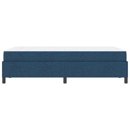 Letto a molle Blu 120 x 190 cm Tessuto | homemem39