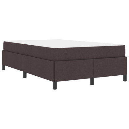 Letto a molle Marrone Scuro 120 x 200 cm Tessuto | homemem39