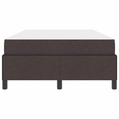 Letto a molle Marrone Scuro 120 x 200 cm Tessuto | homemem39