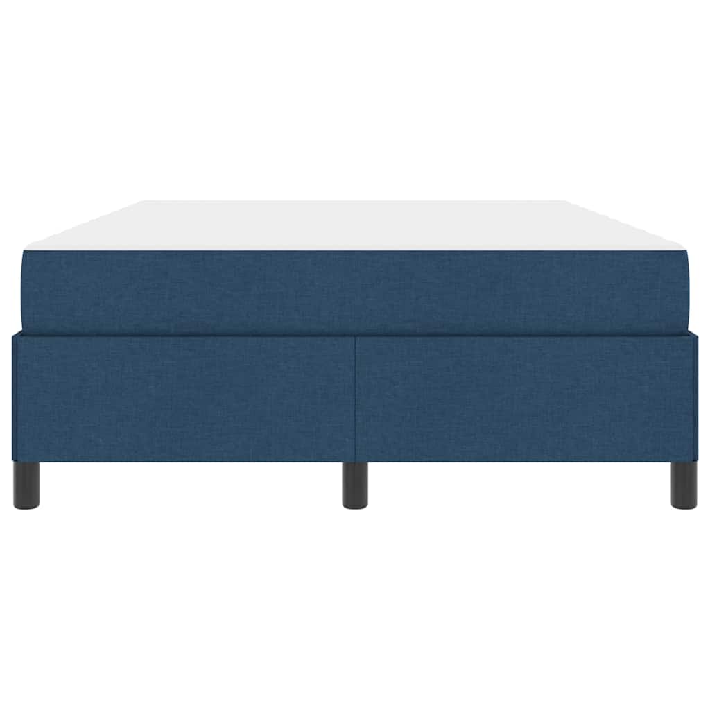 Letto a molle Blu 140 x 200 cm Tessuto | homemem39