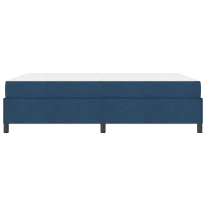 Letto a molle Blu 140 x 200 cm Tessuto | homemem39