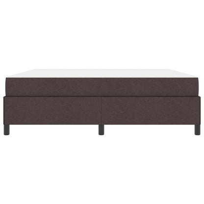 Letto a molle Marrone Scuro 180 x 200 cm Tessuto | homemem39