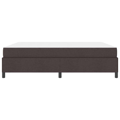 Letto a molle Marrone Scuro 180 x 200 cm Tessuto | homemem39
