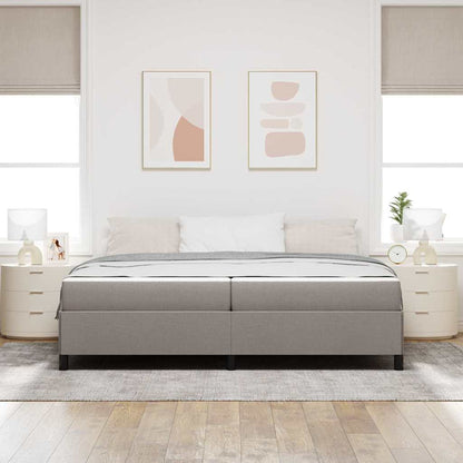Letto a molle con materasso Talpa 200 x 200 cm Tessuto | homemem39