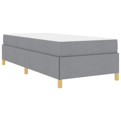 Struttura del letto Grigio chiaro 80 x 200 cm Tessuto | homemem39