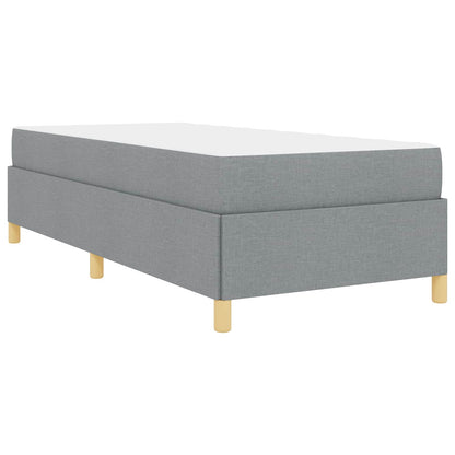 Struttura del letto Grigio chiaro 80 x 200 cm Tessuto | homemem39