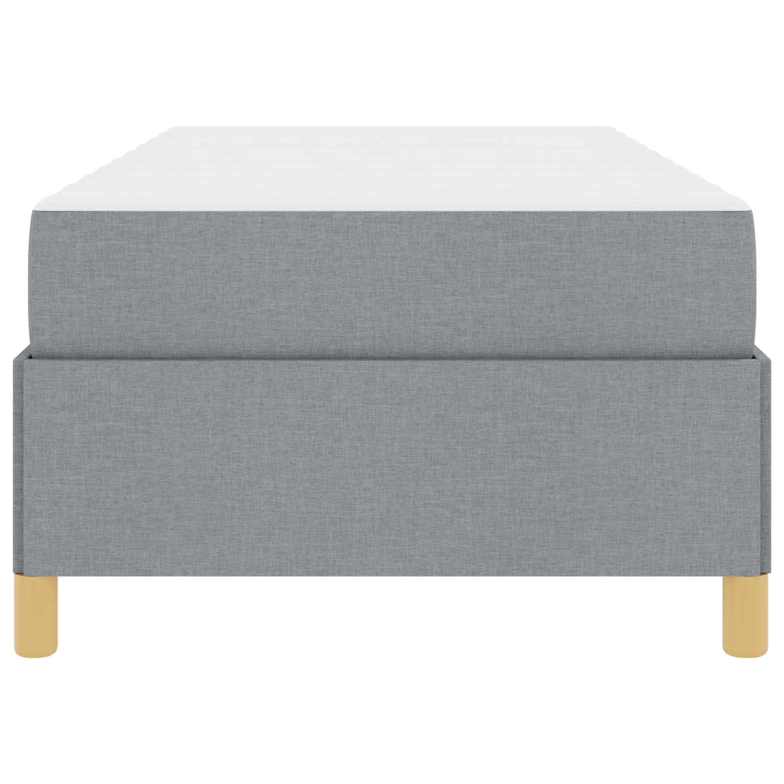 Struttura del letto Grigio chiaro 80 x 200 cm Tessuto | homemem39