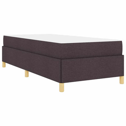 Struttura del letto Marrone Scuro 80 x 200 cm Tessuto | homemem39