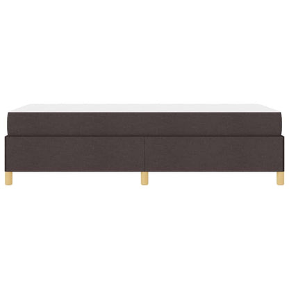 Struttura del letto Marrone Scuro 80 x 200 cm Tessuto | homemem39