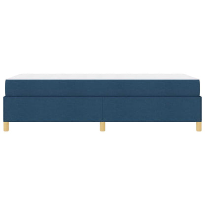 Struttura del letto con materasso Blu 80 x 200 cm Tessuto | homemem39