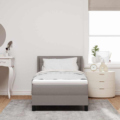 Letto a molle con testiera Talpa 190 x 90 cm Tessuto | homemem39