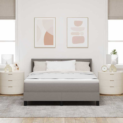 Letto a molle con testiera Talpa 200 x 140 cm Tessuto | homemem39