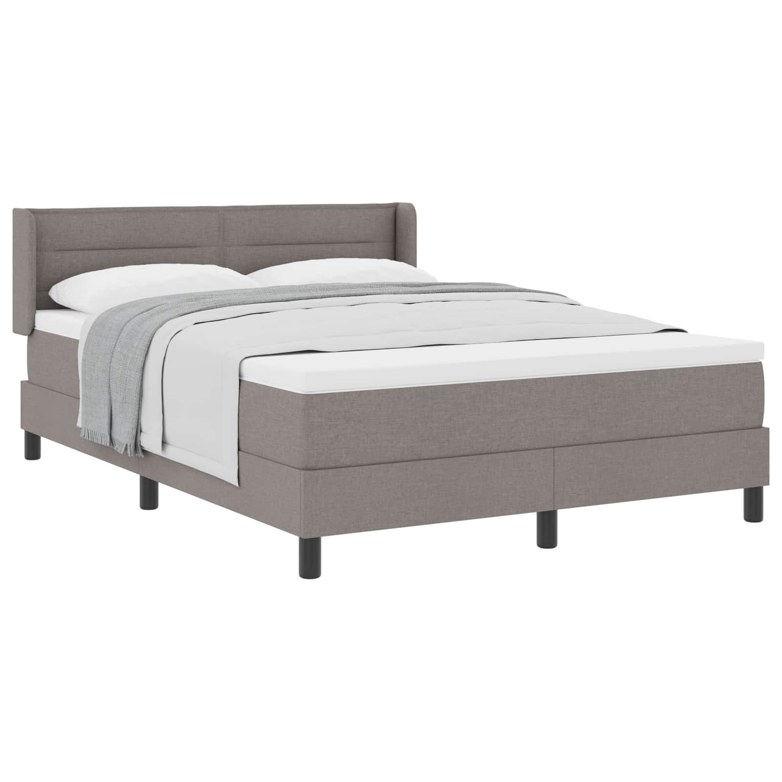 Letto a molle con testiera Talpa 200 x 140 cm Tessuto | homemem39