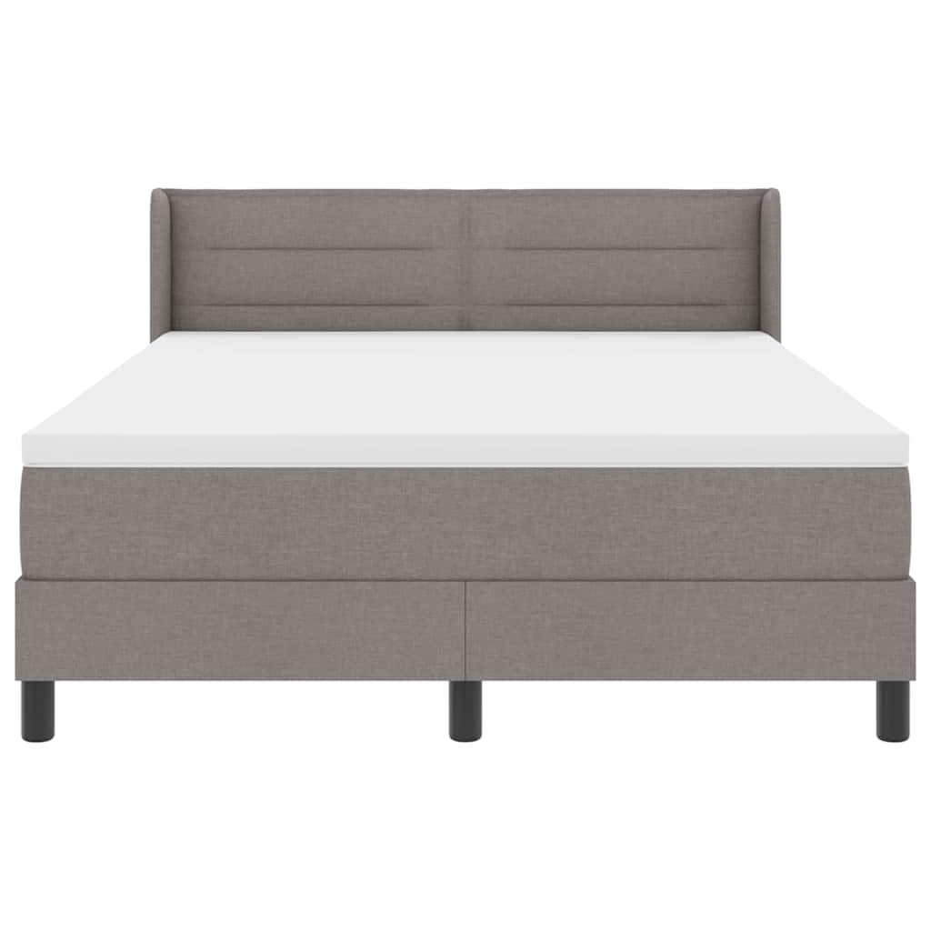 Letto a molle con testiera Talpa 200 x 140 cm Tessuto | homemem39