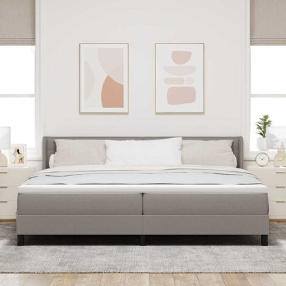 Letto a molle con testiera Talpa 200 x 200 cm Tessuto | homemem39