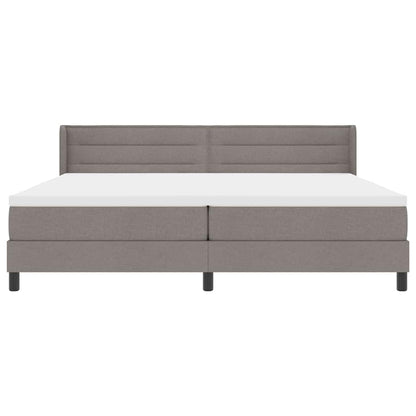 Letto a molle con testiera Talpa 200 x 200 cm Tessuto | homemem39