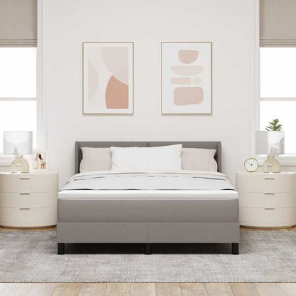 Letto a molle con testiera Talpa 200 x 160 cm Tessuto | homemem39