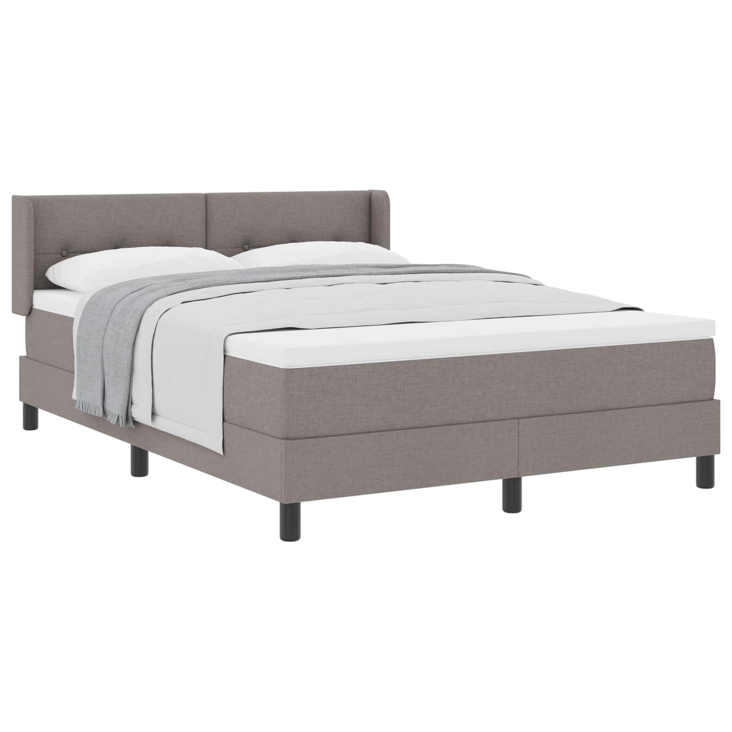 Letto a molle con testiera Talpa 200 x 160 cm Tessuto | homemem39