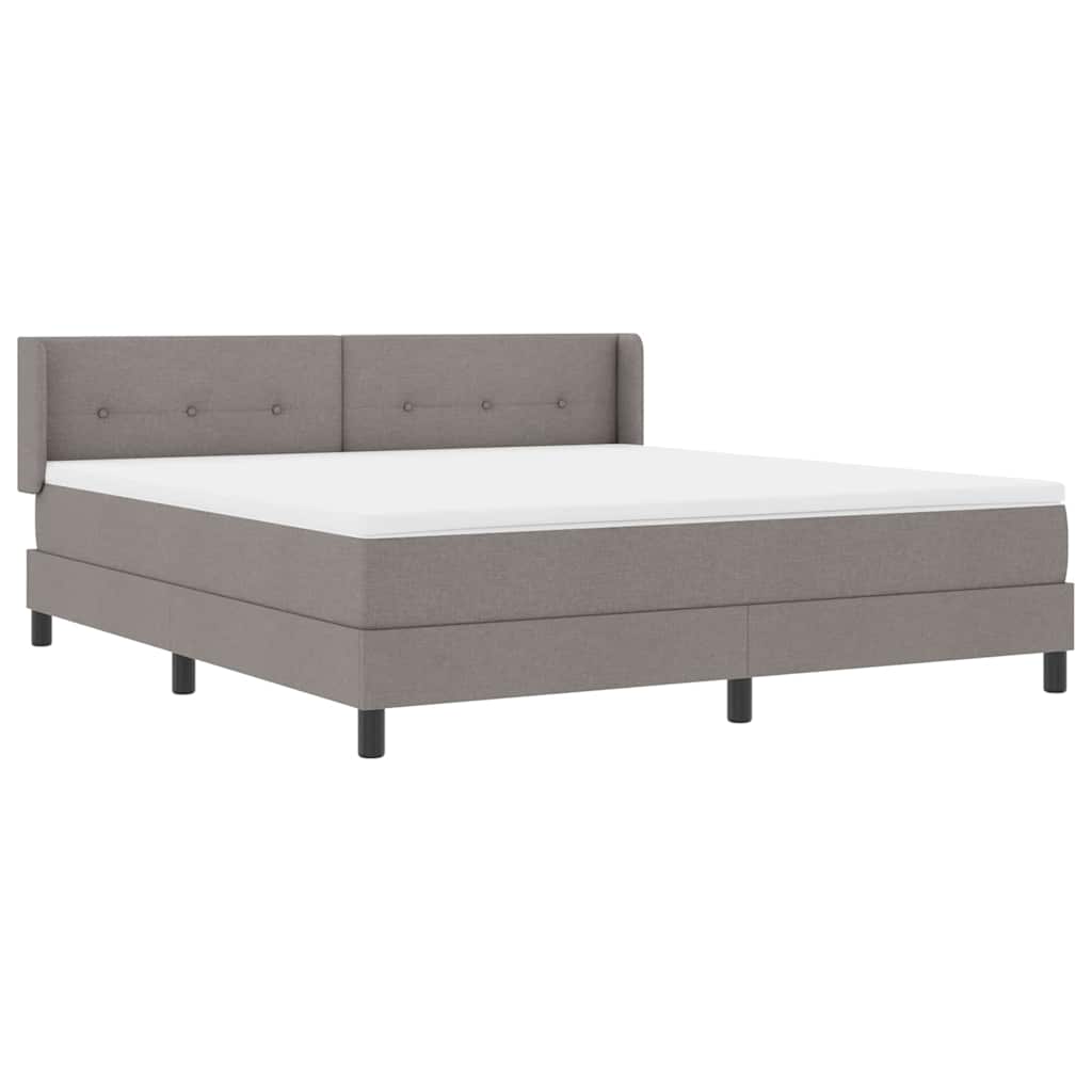 Letto a molle con testiera Talpa 200 x 180 cm Tessuto | homemem39