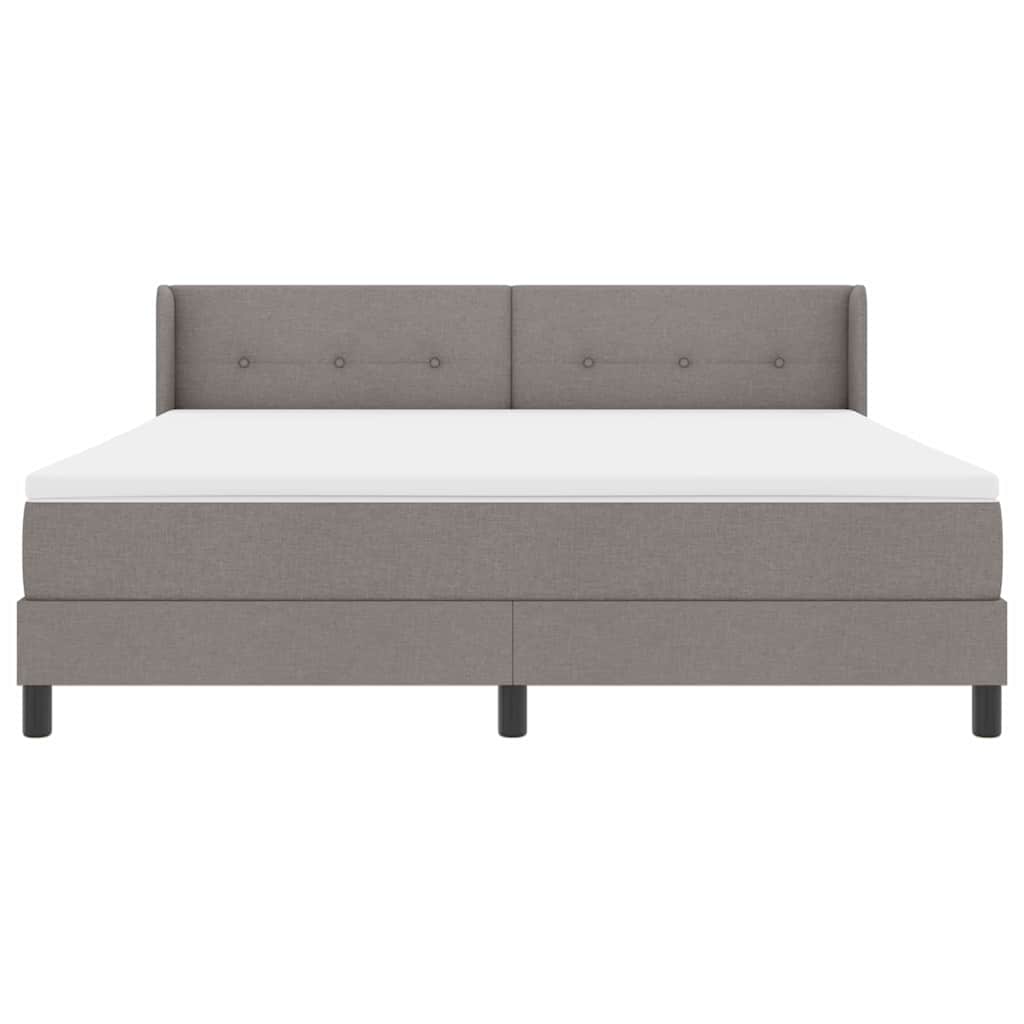 Letto a molle con testiera Talpa 200 x 180 cm Tessuto | homemem39