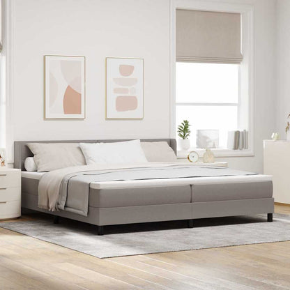 Letto a molle con testiera Talpa 200 x 200 cm Tessuto | homemem39