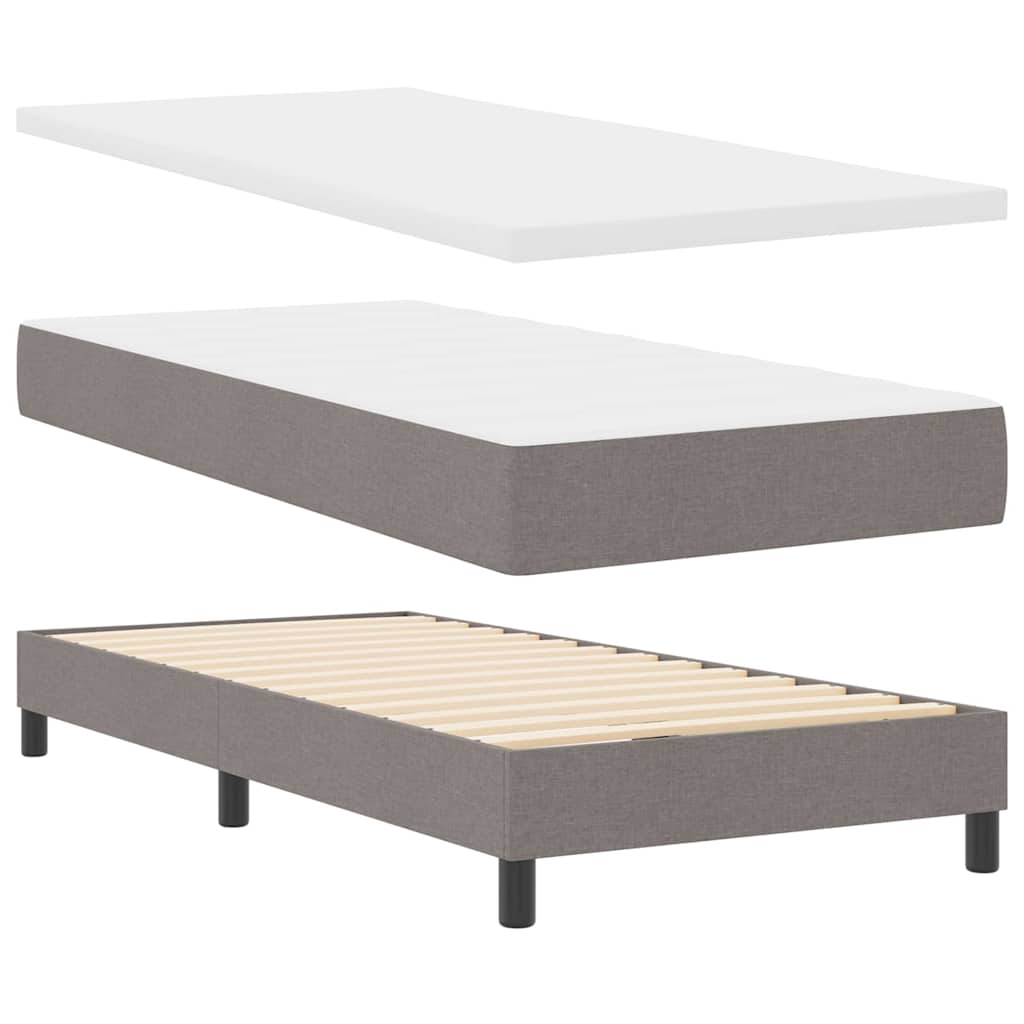 Letto a molle con testiera Talpa 200 x 200 cm Tessuto | homemem39