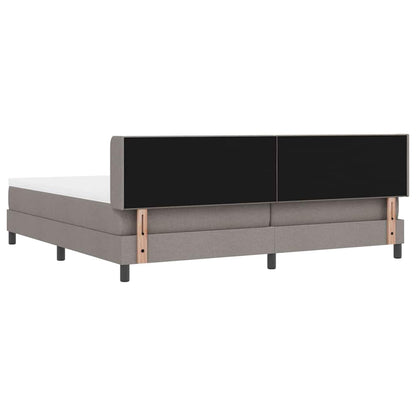 Letto a molle con testiera Talpa 200 x 200 cm Tessuto | homemem39