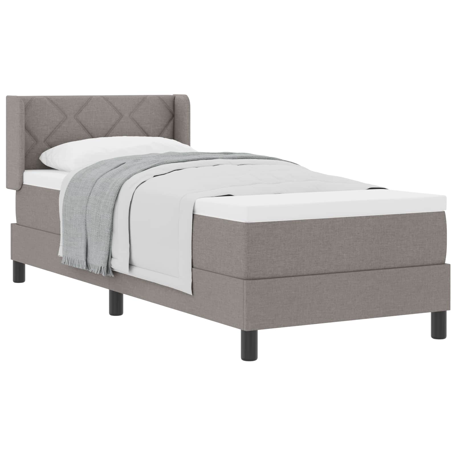 Letto a molle con testiera Talpa 200 x 80 cm Tessuto | homemem39