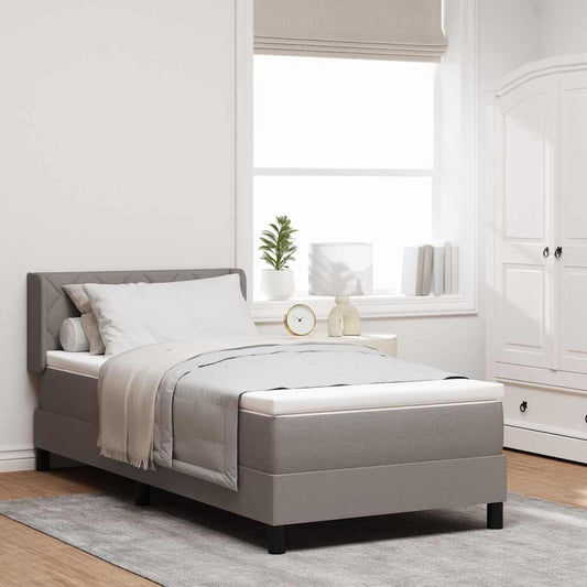 Letto a molle con testiera Talpa 200 x 100 cm Tessuto | homemem39