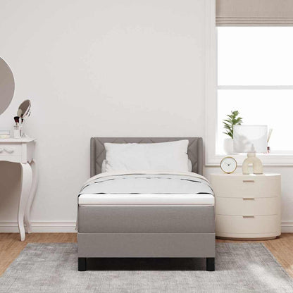 Letto a molle con testiera Talpa 200 x 100 cm Tessuto | homemem39