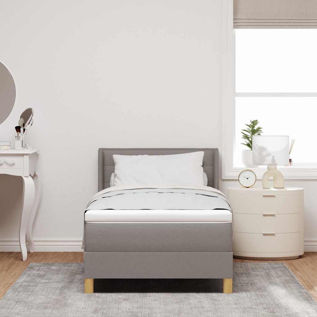 Letto a molle con materasso Talpa 200 x 80 cm Tessuto | homemem39