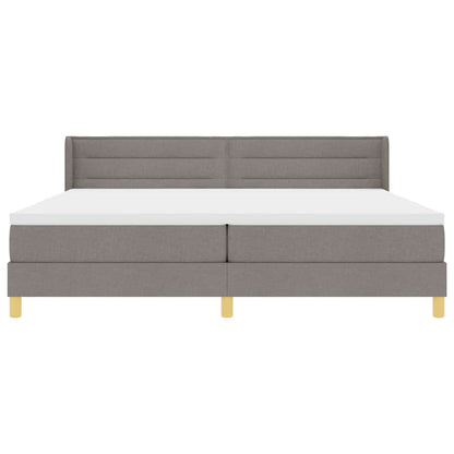 Letto a molle con materasso Talpa 200 x 200 cm Tessuto | homemem39