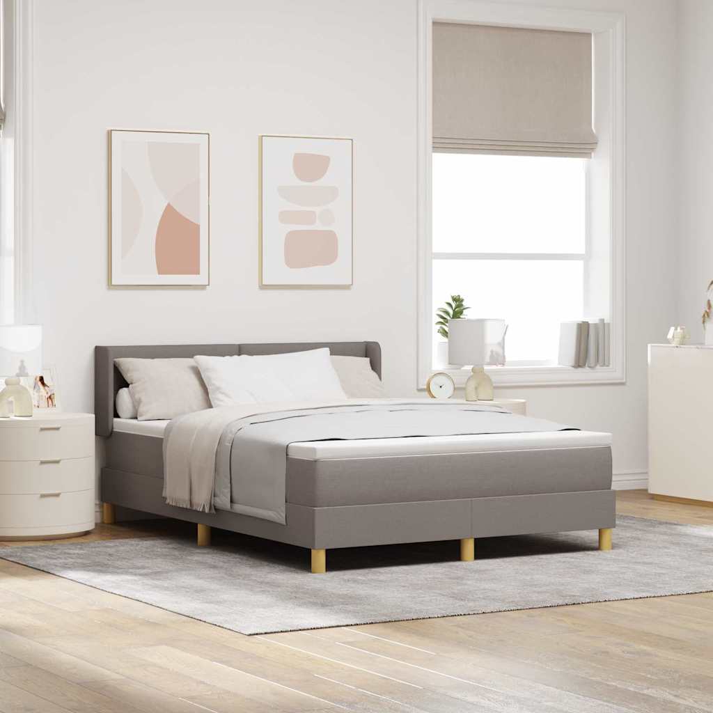 Letto a molle con testiera Talpa 190 x 140 cm Tessuto | homemem39