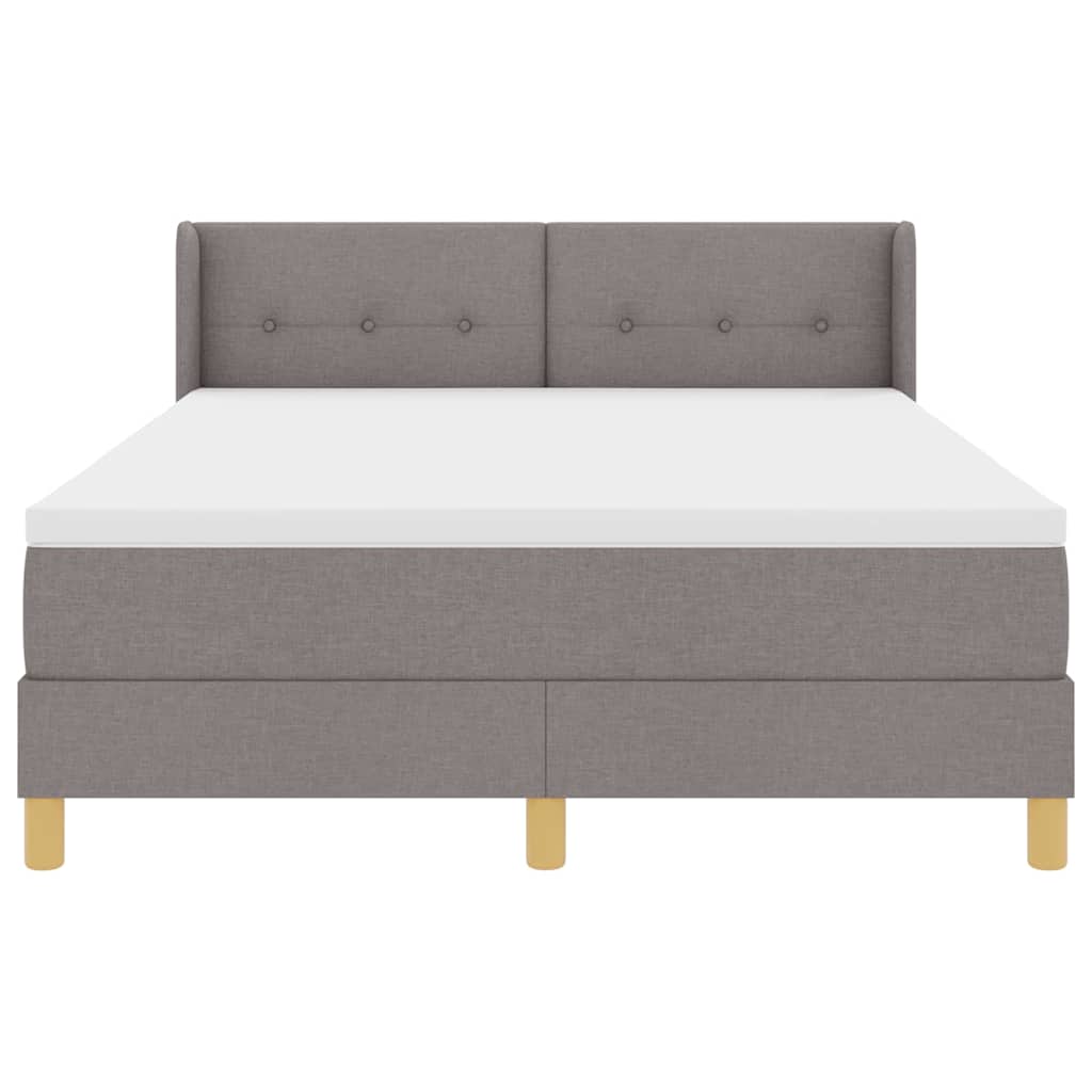 Letto a molle con testiera Talpa 190 x 140 cm Tessuto | homemem39