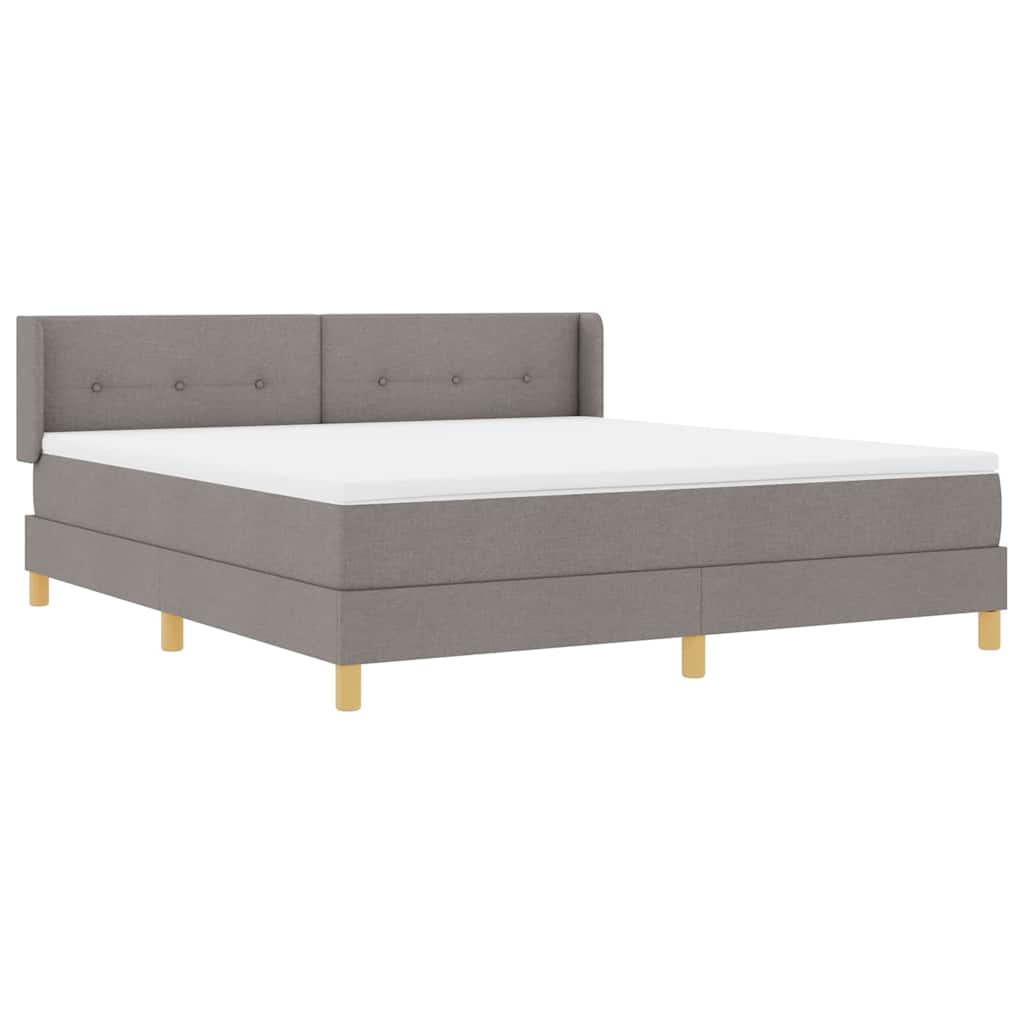Letto a molle con testiera Talpa 200 x 180 cm Tessuto | homemem39