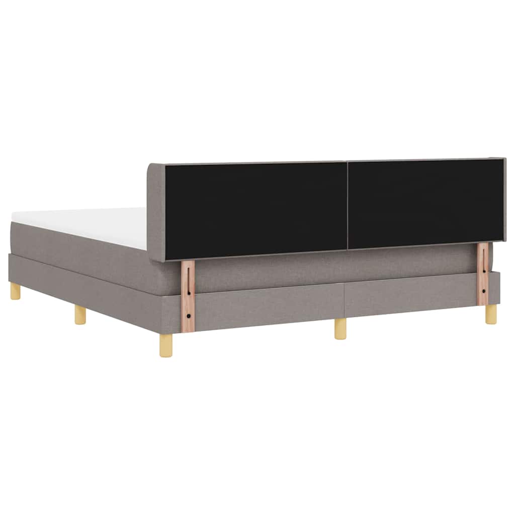 Letto a molle con testiera Talpa 200 x 180 cm Tessuto | homemem39