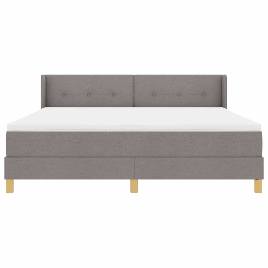 Letto a molle con testiera Talpa 200 x 180 cm Tessuto | homemem39