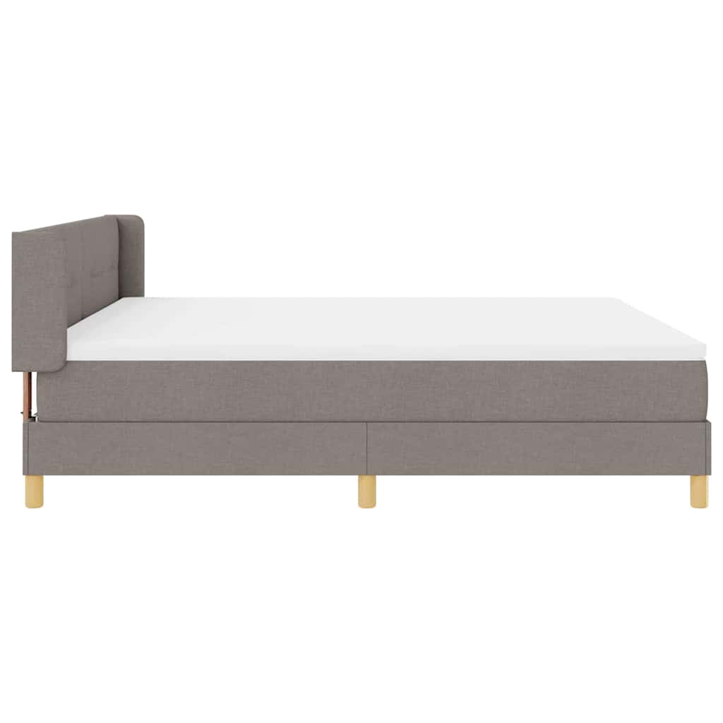 Letto a molle con testiera Talpa 200 x 180 cm Tessuto | homemem39