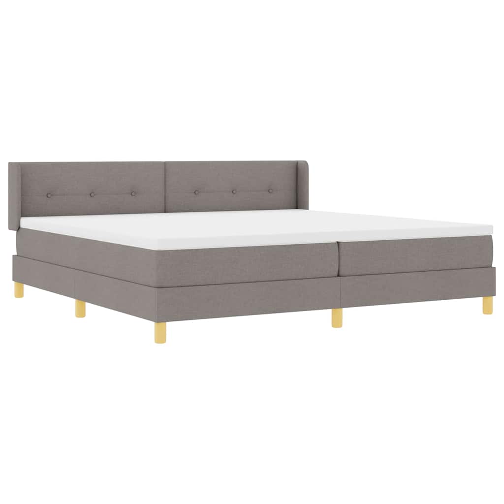 Letto a molle con cuscino Talpa 200 x 200 cm Tessuto | homemem39