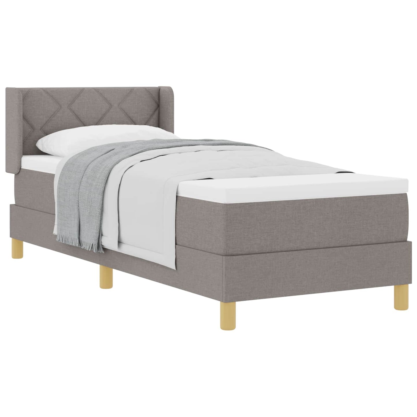 Letto a molle con cuscino Talpa 200 x 80 cm Tessuto | homemem39