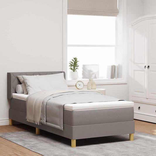 Letto a molle con testiera Talpa 190 x 90 cm Tessuto | homemem39