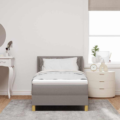 Letto a molle con testiera Talpa 200 x 100 cm Tessuto | homemem39