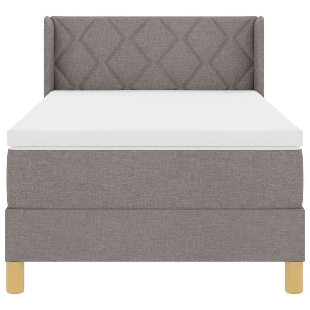 Letto a molle con testiera Talpa 200 x 100 cm Tessuto | homemem39