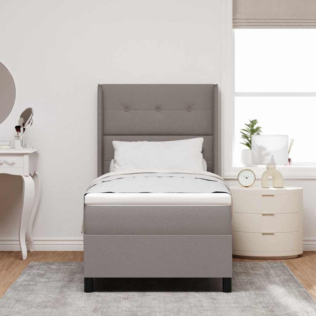 Letto a molle con cuscino Talpa 200 x 100 cm Tessuto | homemem39
