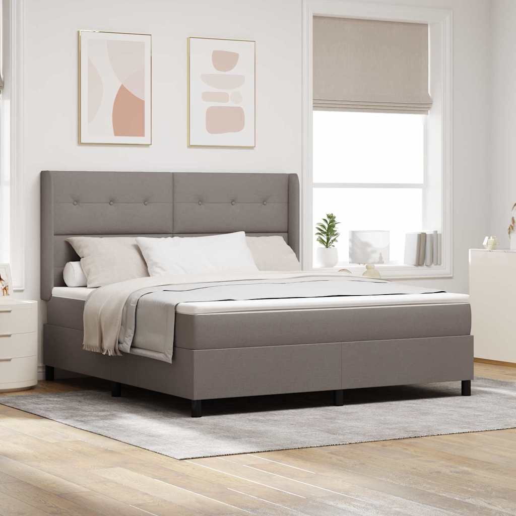 Letto a molle con cuscino Talpa 200 x 180 cm Tessuto | homemem39