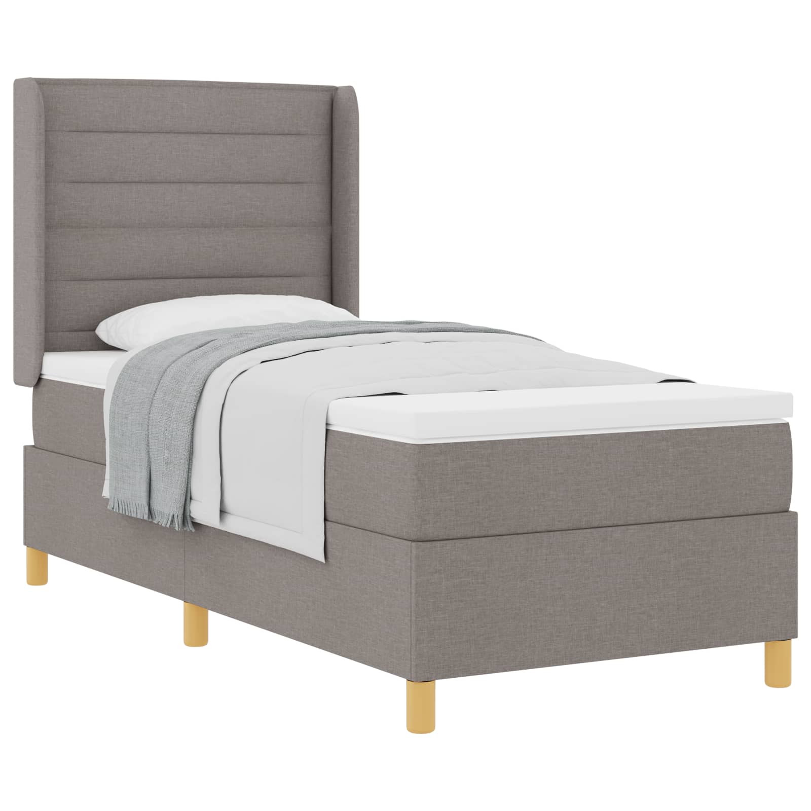 Letto a molle con materasso Talpa 90 x 190 cm Tessuto | homemem39
