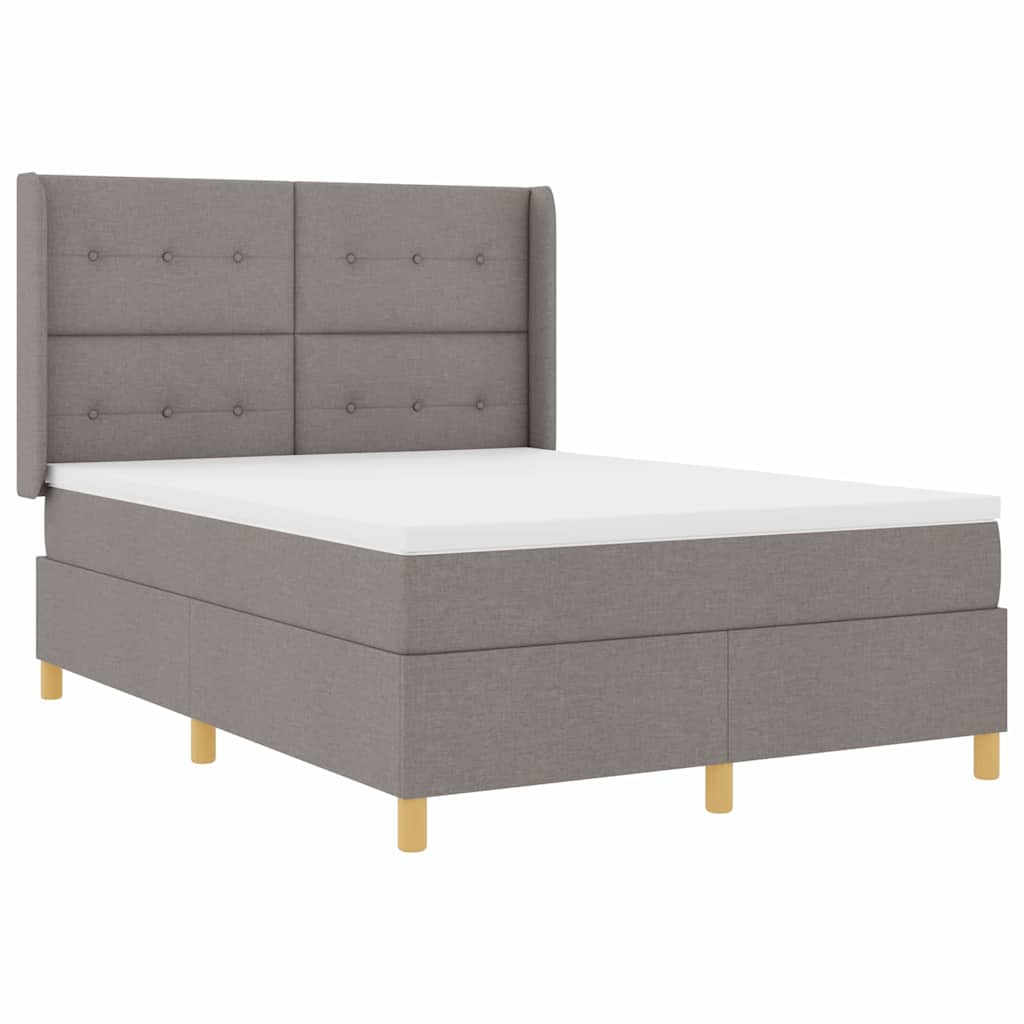 Letto a molle con testiera Talpa 160 x 200 cm Tessuto | homemem39